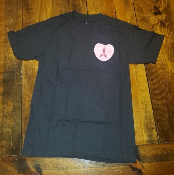 Jeffree Star Short Sleeve Black Logo Tee Small New - Picture 2 of 15